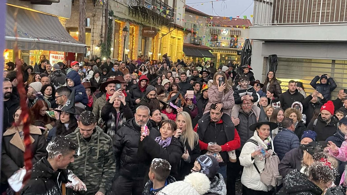 News image: The Makaronas Carnival Custom Returns to Dimitsana