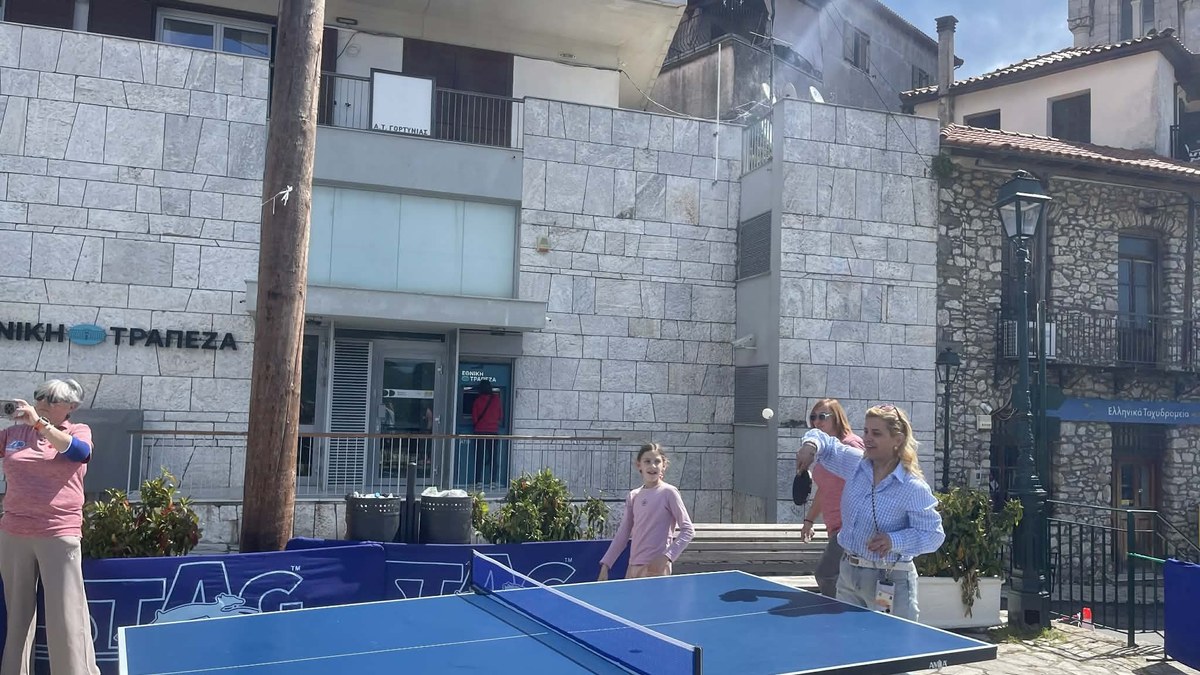 News image: Ping Pong Weekend in Dimitsana