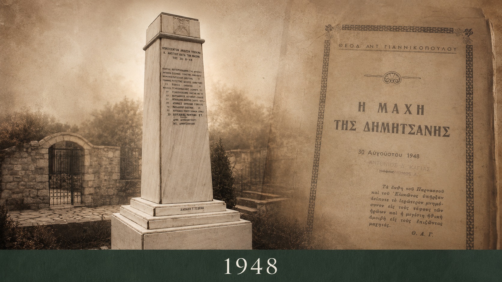 Timeline image: The Battle of Dimitsana, 30 August 1948